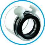Cylindrical Cells for polarimetric measurements, UV-range