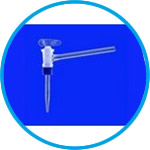 Burette stopcocks, borosilicate glass 3.3