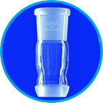 Adapters NS socket to spherical joint ball, DURAN® tubing