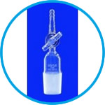 Adapters, straight, with NS stopcock