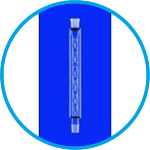 Columns acc. to Vigreux, with or without removable glass jacket, DURAN® tubing