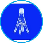 Distributors for distilling receivers to Bredt, DURAN® tubing