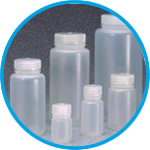 Wide-mouth bottle Nalgene™ Economy, PPCO, with screw cap, PP