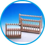 Test tube stands, wood