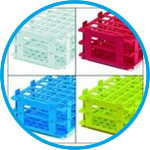 Test tube rack, PP
