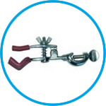 Burette clamps, nickel plated brass