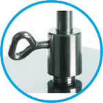 Retort stand base coupling / rod adapter