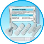Refill sets for plaster dispensers aluderm®-aluplast