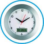 Radio controlled wall clock