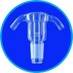 Stirrer bearings with cooling jacket, DURAN® tubing