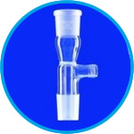 Receiver adapters, with GL thread, DURAN® tubing, straight