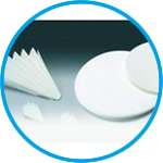 Filter paper, qualitative, Grade 1288, folded filters