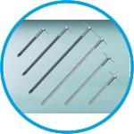 Pigment Lance, stainless steel V4A (1.4404), with one-quarter-open flute