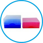Cryogenic boxes, slip lid with adaptable height, PP, 133 x 133