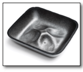 Food Container Crushed by Texture Analyser